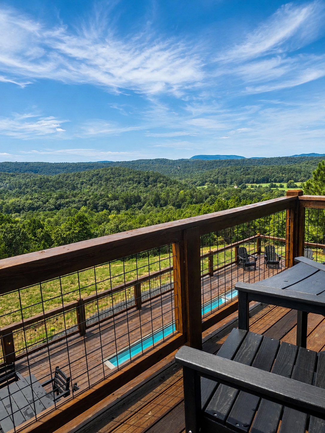 Luxury mountain lodging near Wolf Pen Gap Arkansas